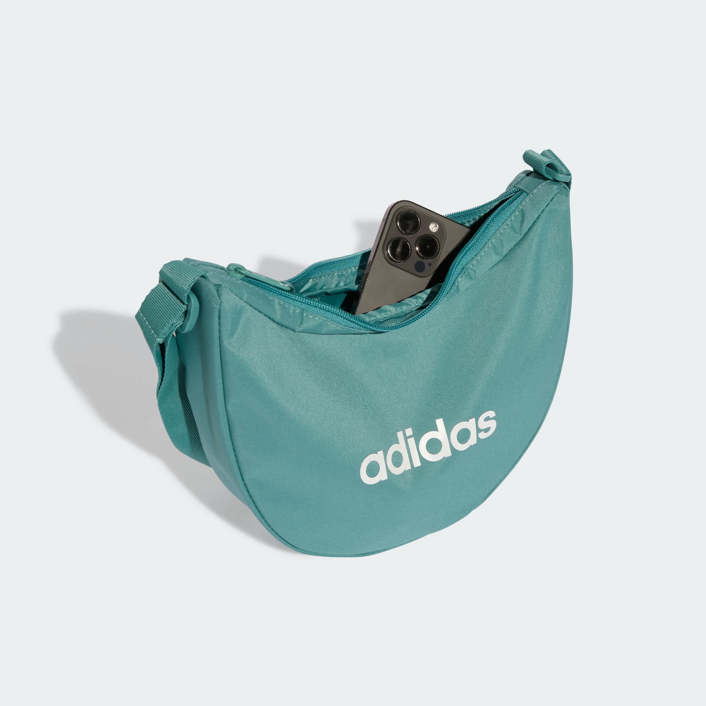 Foto 6 | Bolso Para Festival Linear Essentials Adidas Turquesa Mujer