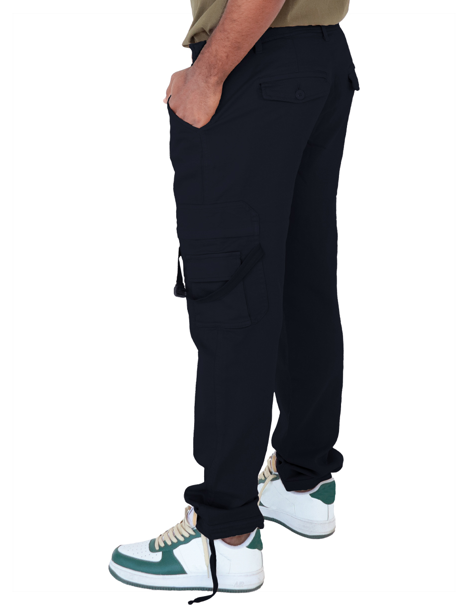 Foto 4 pulgar | Pantalón Roosevelt French-LE2402 Negro para Hombre