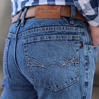Foto 3 | Pantalón Vaquero John Silver Jeans para Hombre