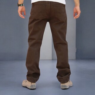 Foto 3 | Pantalon Vaquero John Silver Marron