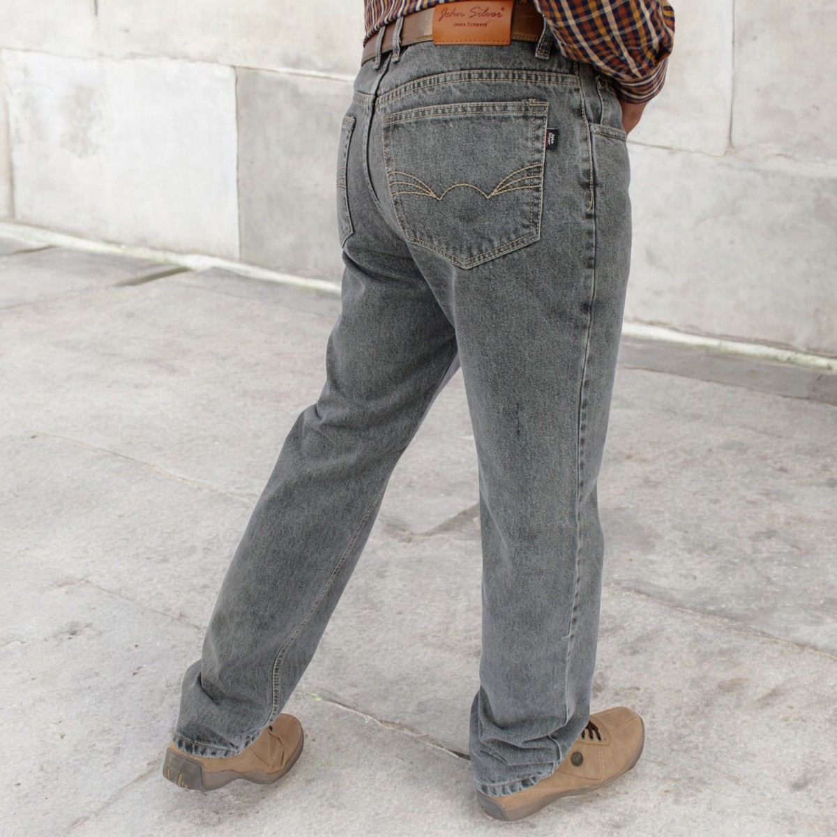 Foto 3 pulgar | Pantalon Vaquero John Silver Jeans para Hombre
