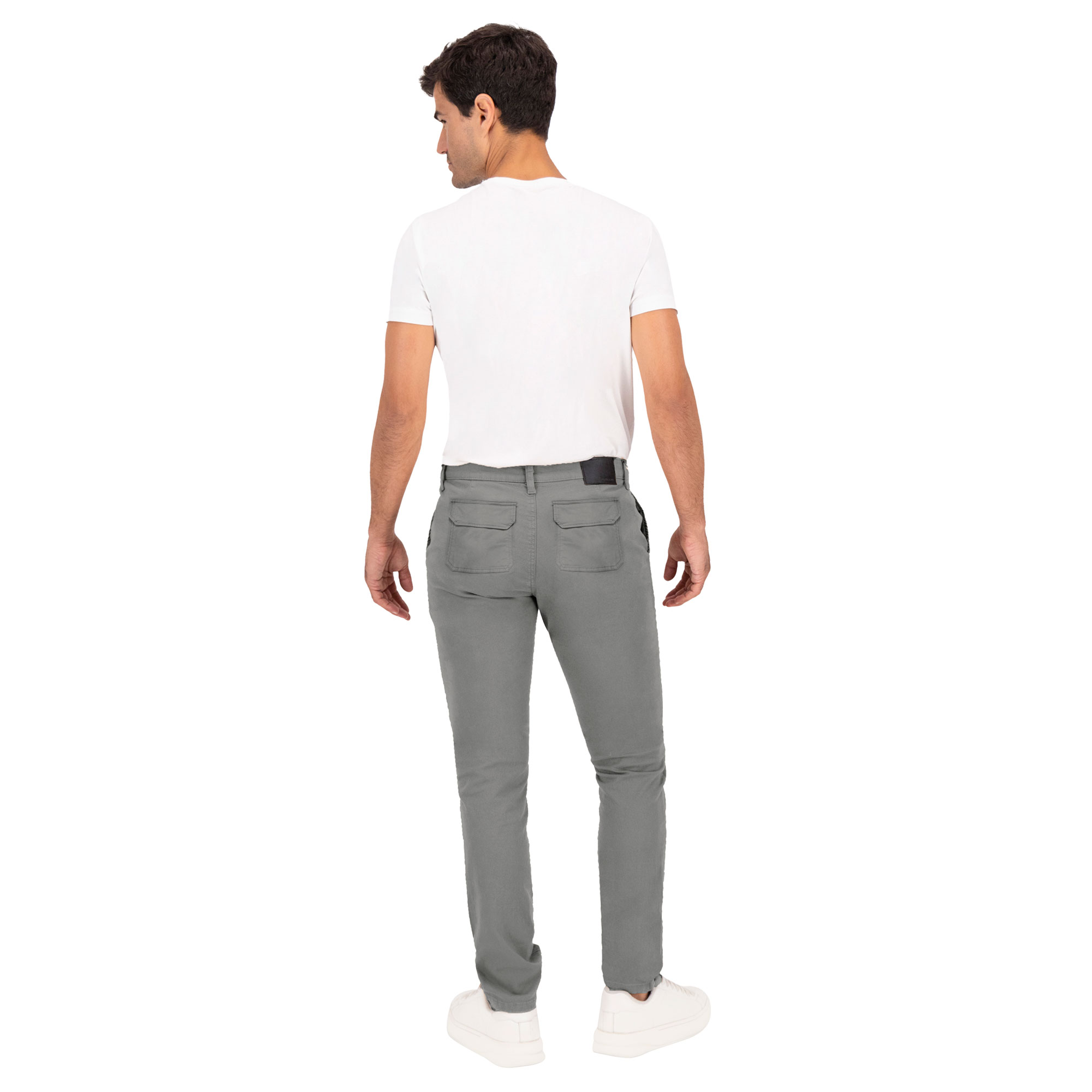 Foto 5 pulgar | Pantalón Cargo Britos Jeans Hombre Gabardina Recto 803724