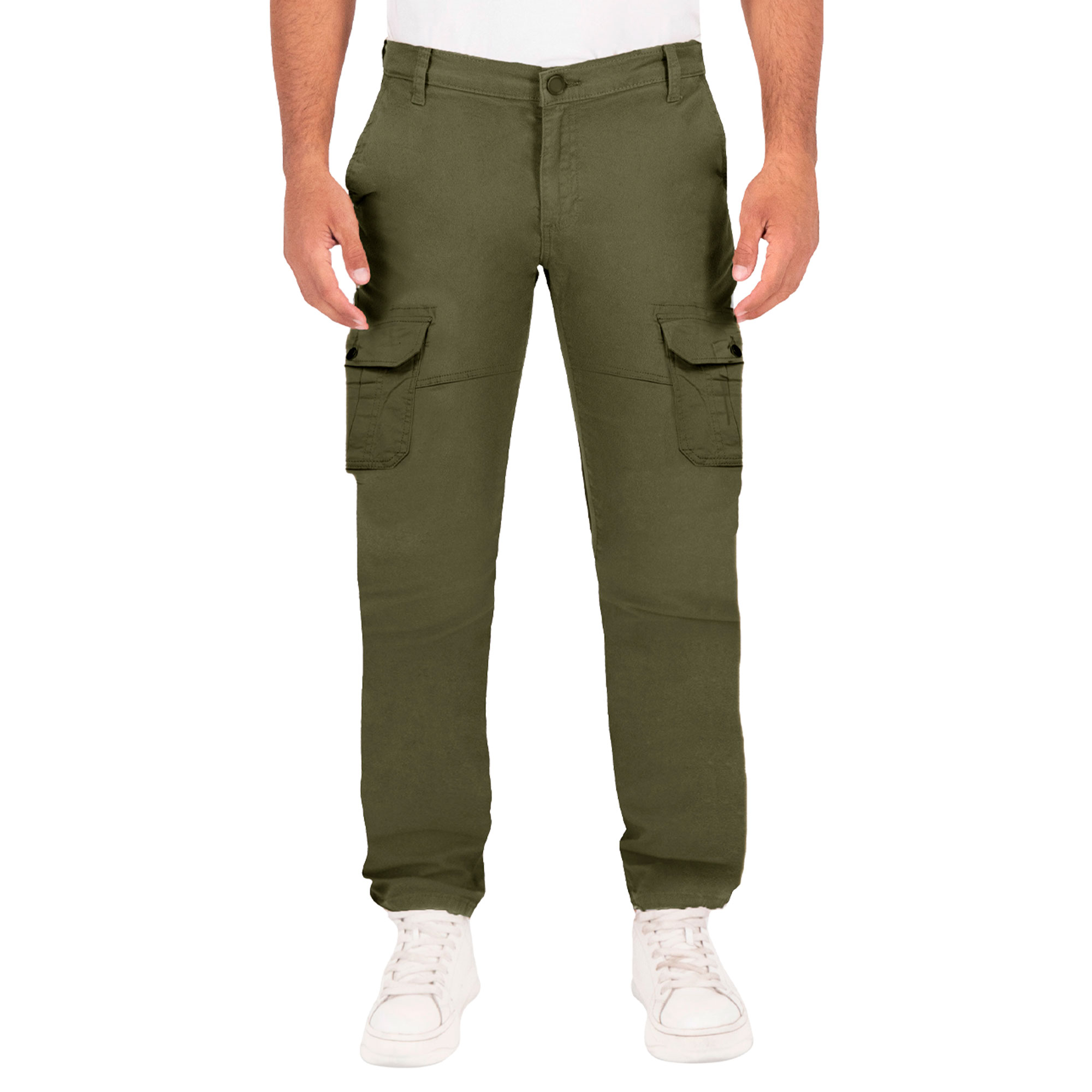 Pantalón Cargo Britos Jeans Hombre Gabardina 803722
