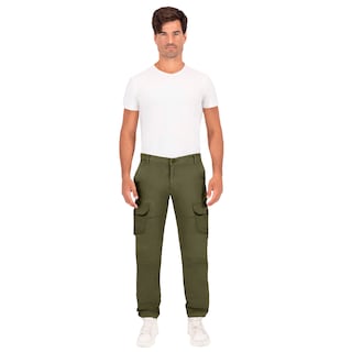 Foto 3 | Pantalón Cargo Britos Jeans Hombre Gabardina 803722