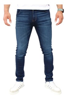 Foto 1 | Pantalón Skinny Modelo 4 Azul Obscuro Liso