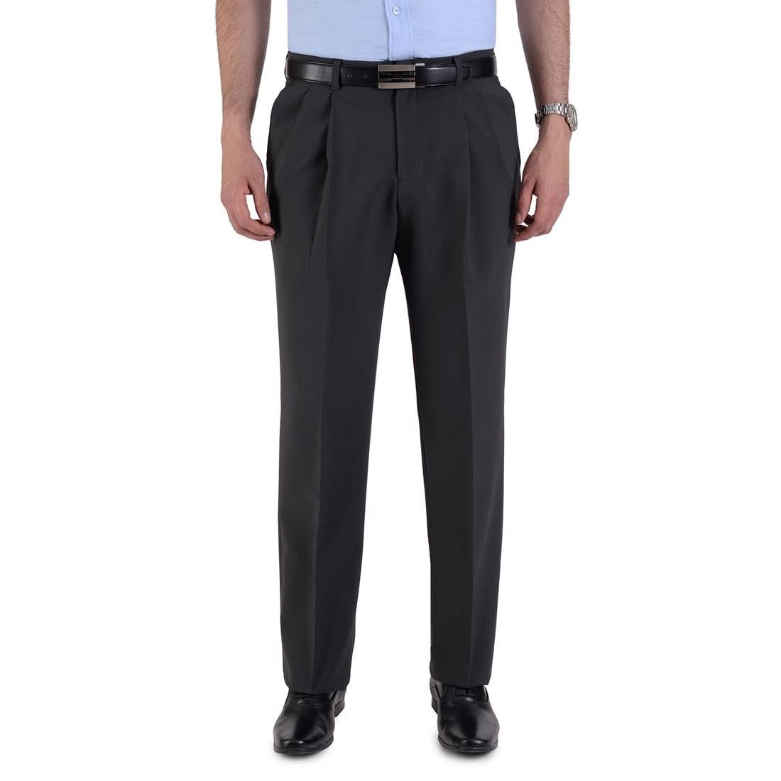 Pantalón De Vestir Yale Con Pinzas Classic Fit 1268 Gris Oxford $579