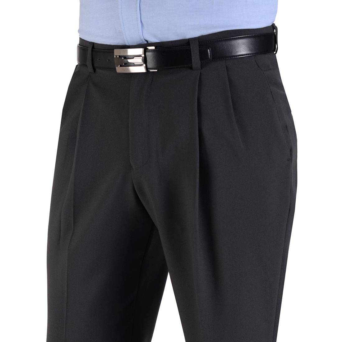 Foto 3 | Pantalón De Vestir Yale Con Pinzas Classic Fit 1268 Gris Oxford
