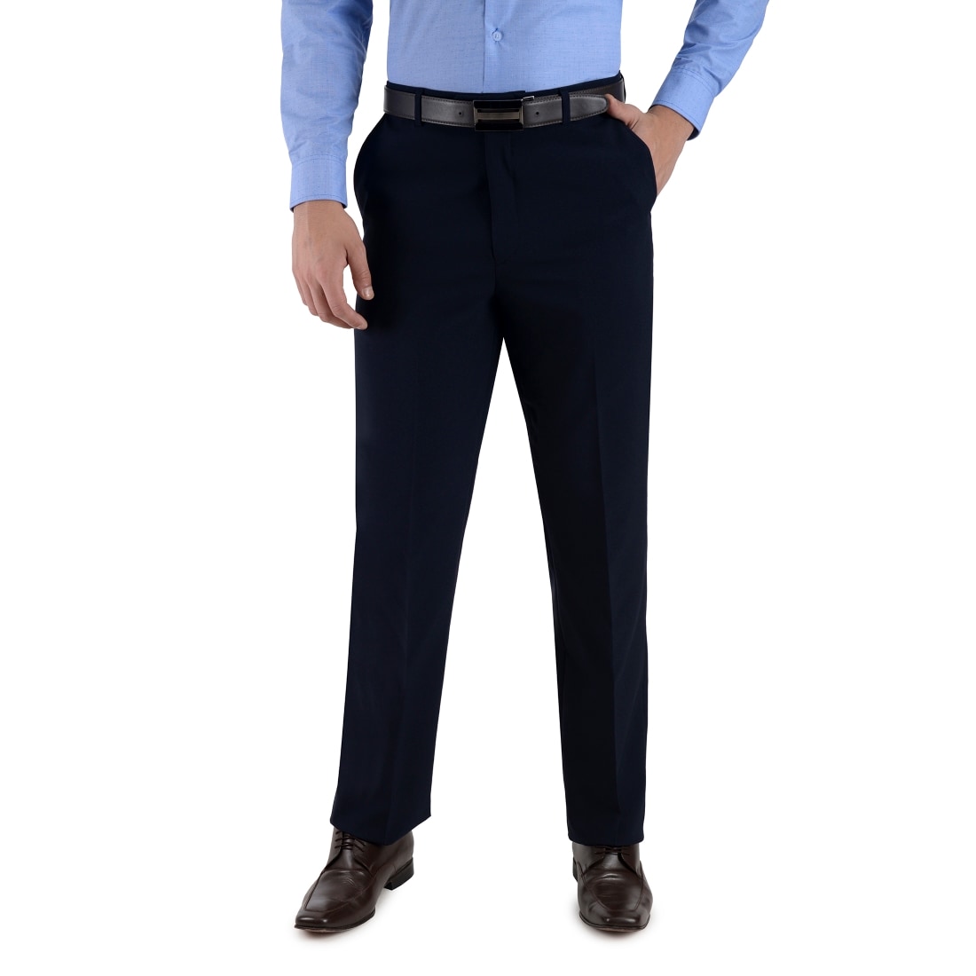 Pantalon De Vestir Sansabelt Regular Fit B202 Marino $929