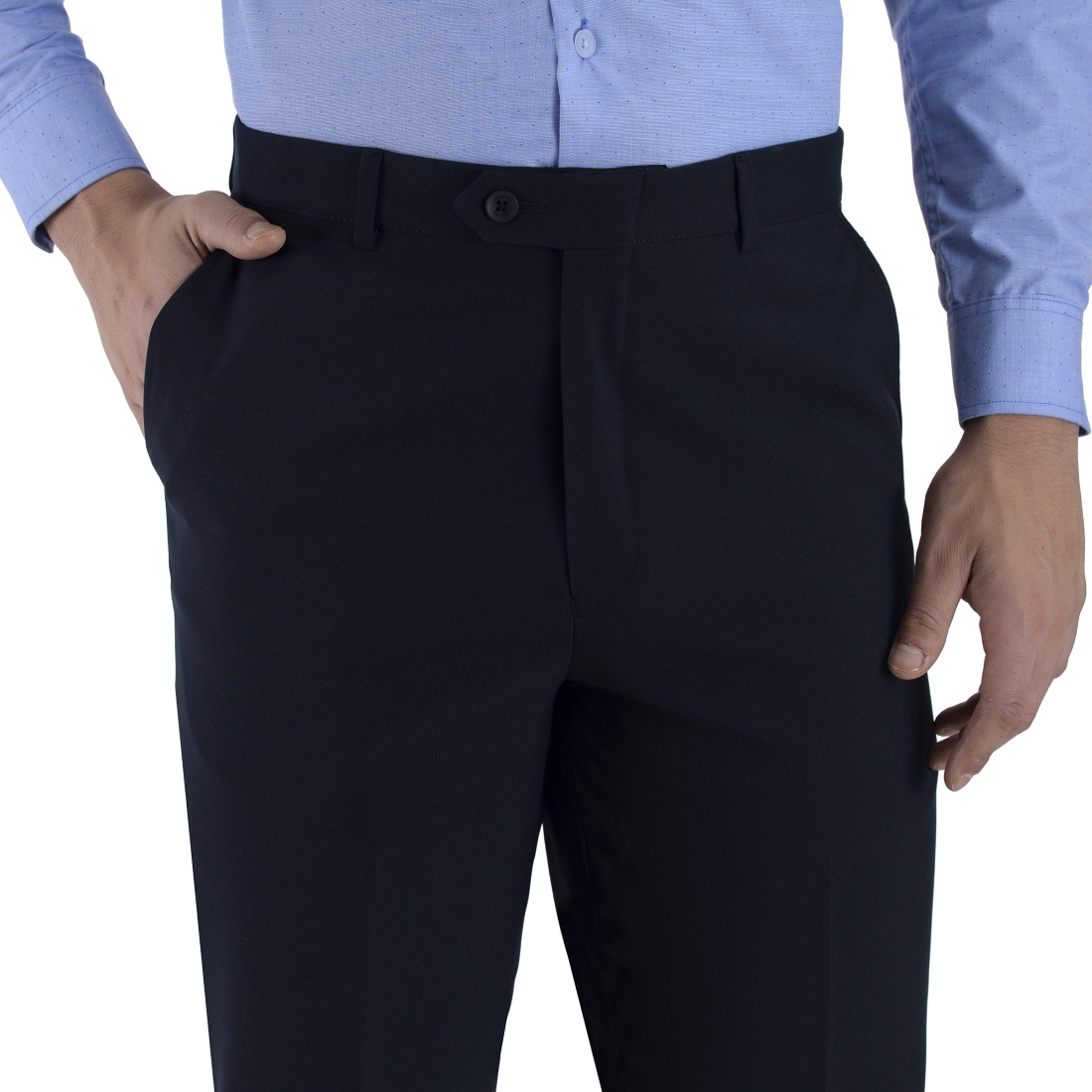 Foto 4 pulgar | Pantalon De Vestir Sansabelt Regular Fit B202 Marino