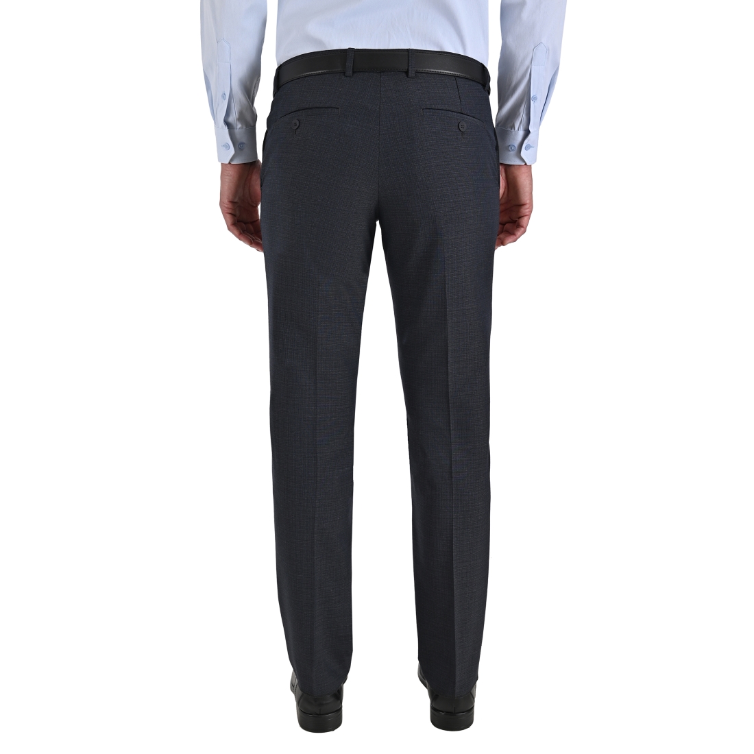 Foto 2 | Pantalón De Vestir Yale Sin Pinzas Modern Slim Fit 0451 Azul Marino