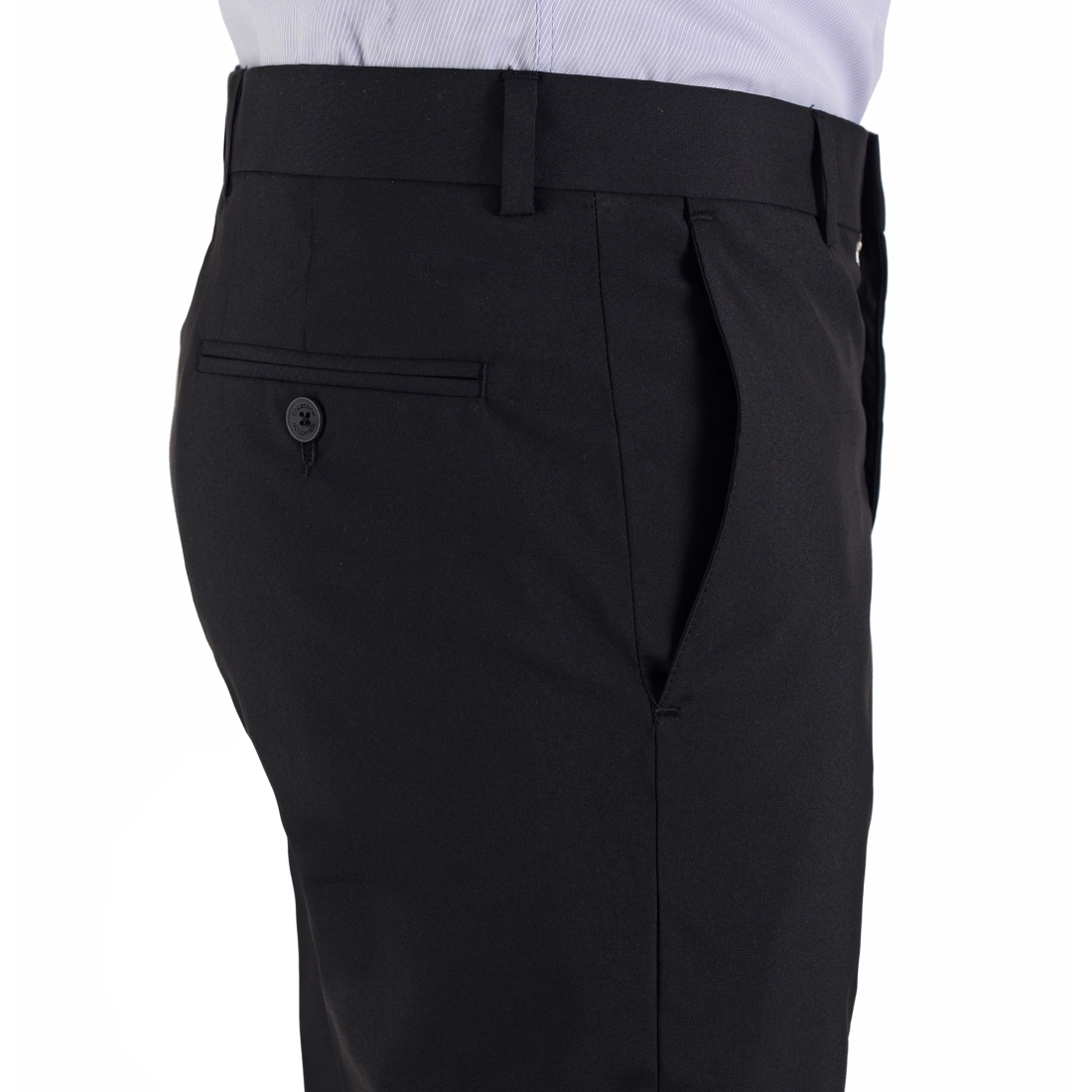 Foto 4 | Pantalón De Vestir Yale Con Pinzas Classic Fit 1768 Negro
