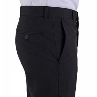 Foto 4 | Pantalón De Vestir Yale Con Pinzas Classic Fit 1768 Negro