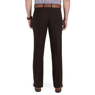 Foto 2 | Pantalón De Vestir Yale Con Pinzas Classic Fit 1268 Café