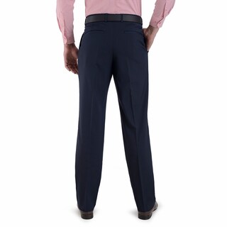 Foto 2 | Pantalón De Vestir Yale Con Pinzas Classic Fit 0342 Marino