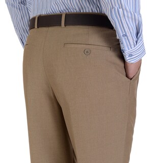 Foto 4 | Pantalón De Vestir Yale Con Pinzas Classic Fit 1768 Kaki