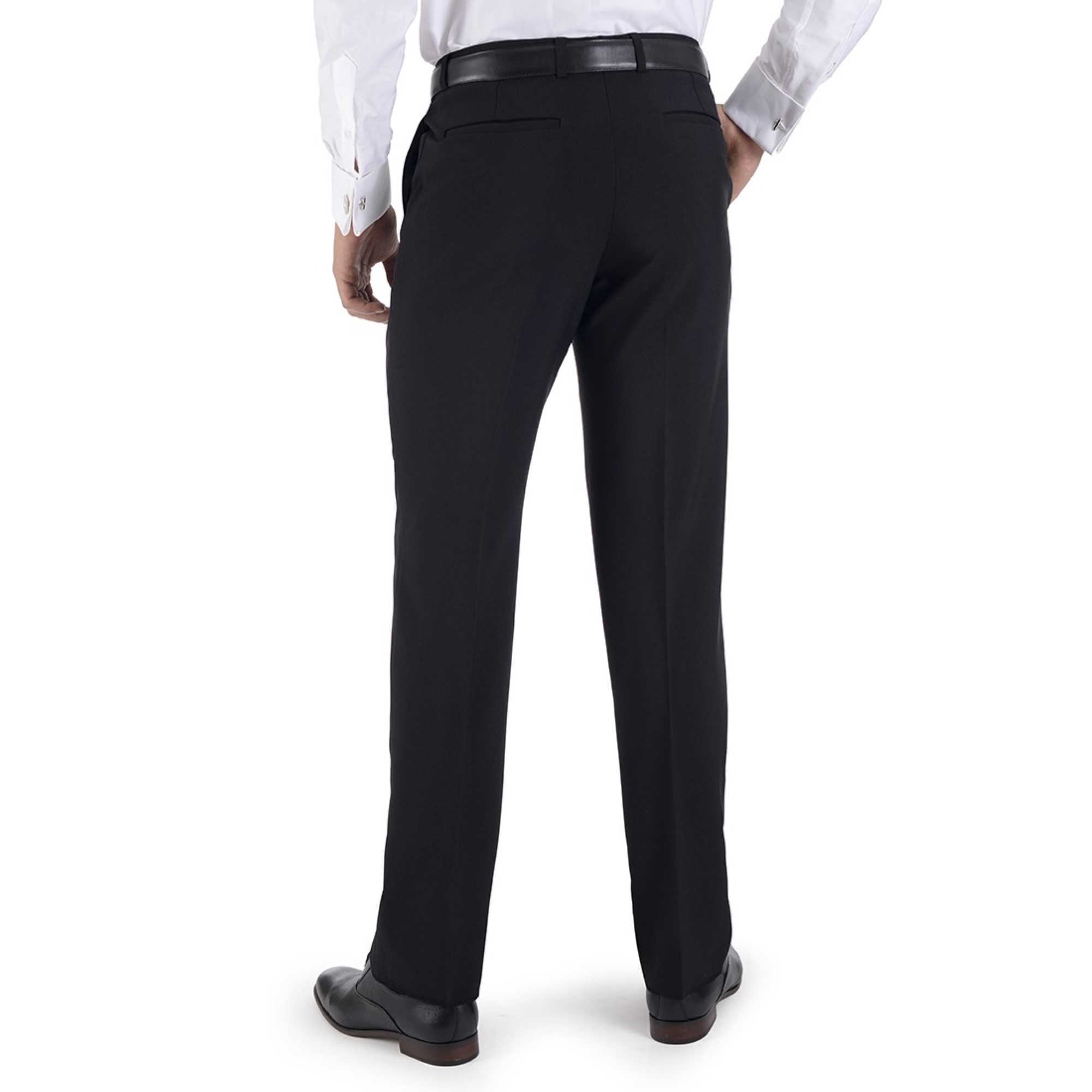 Foto 2 | Pantalón De Vestir Sin Pinzas Classic Fit 1268 Negro