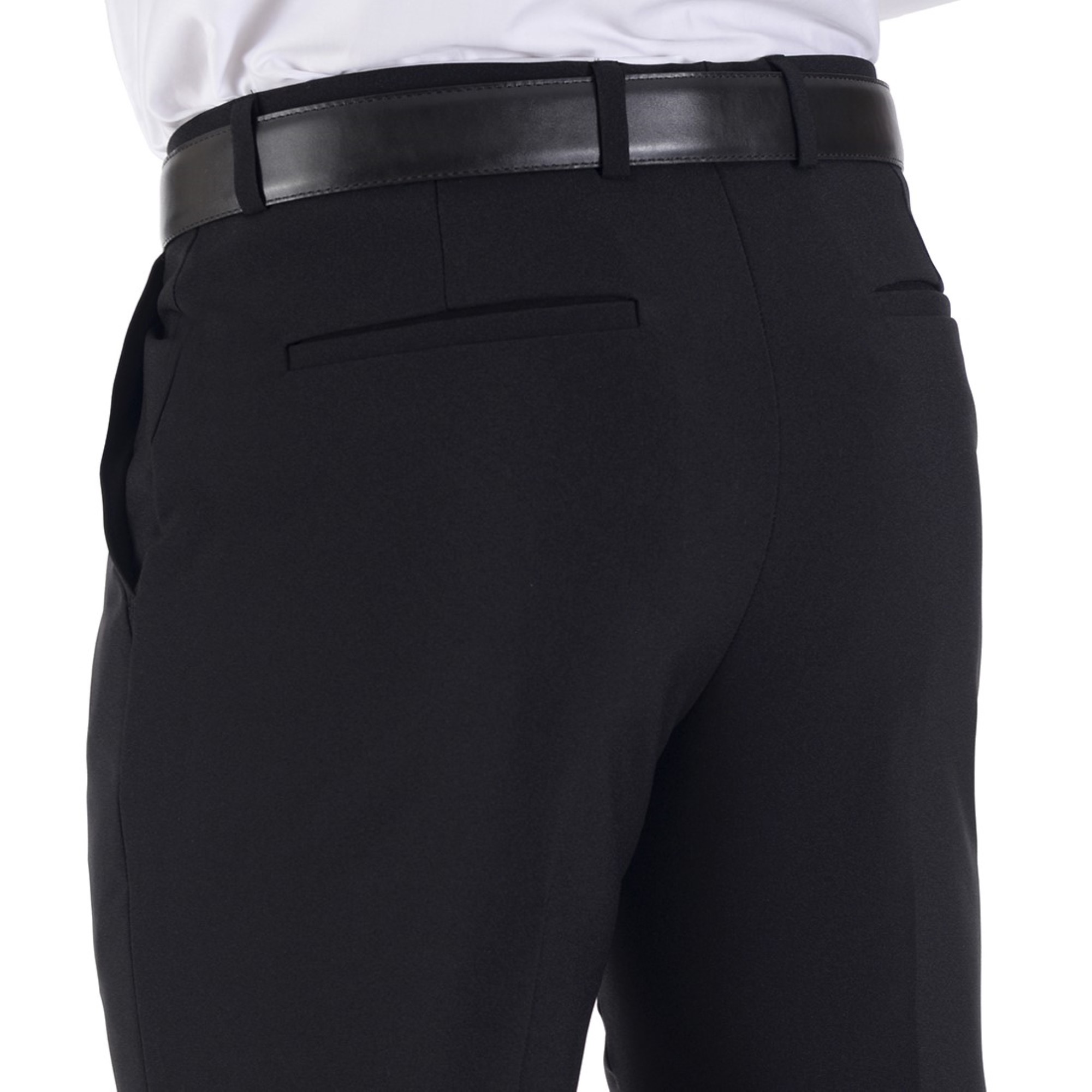 Foto 5 pulgar | Pantalón De Vestir Sin Pinzas Classic Fit 1268 Negro