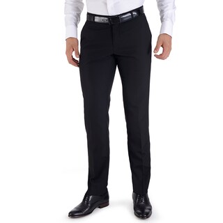 Foto 1 | Pantalón De Vestir Yale Sin Pinzas Slim Fit 1768 Negro