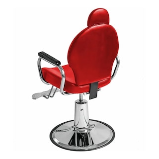 Foto 3 | Silla para Barbería Nanofort Mkz-sillabarberojo color Rojo Reclinable Hidráulico