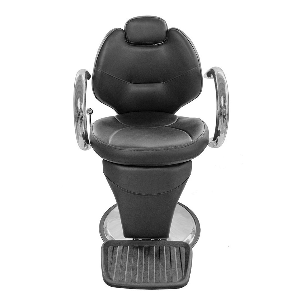 Foto 3 pulgar | Silla para Barbería Nanofort Mkz-bx2668b color Negro Reclinable Hidráulica
