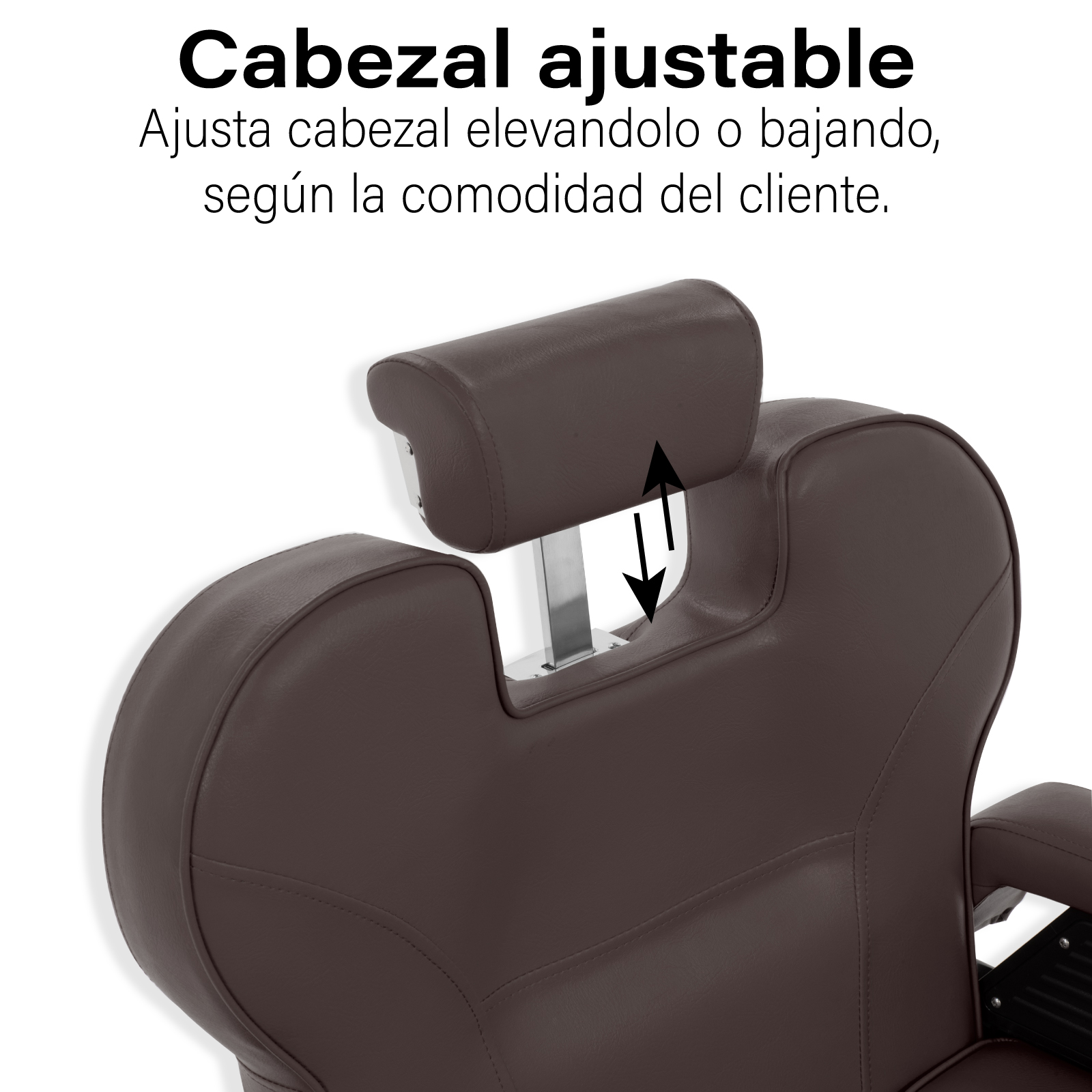 Foto 6 pulgar | Sillón de Barbero Onof Sbg-01ch color Marrón