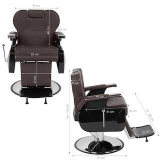Foto 8 | Sillón de Barbero Onof Sbg-01ch color Marrón