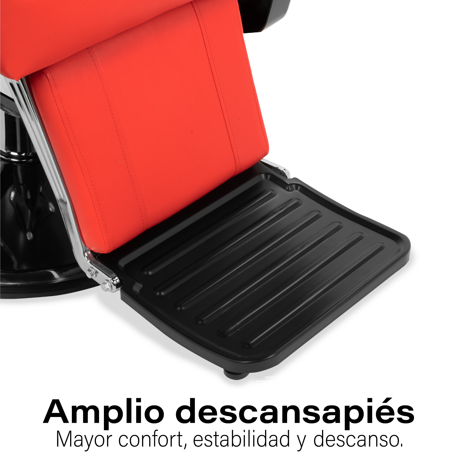 Foto 6 | Sillón de Barbero Onof Sbg-01rd color Rojo