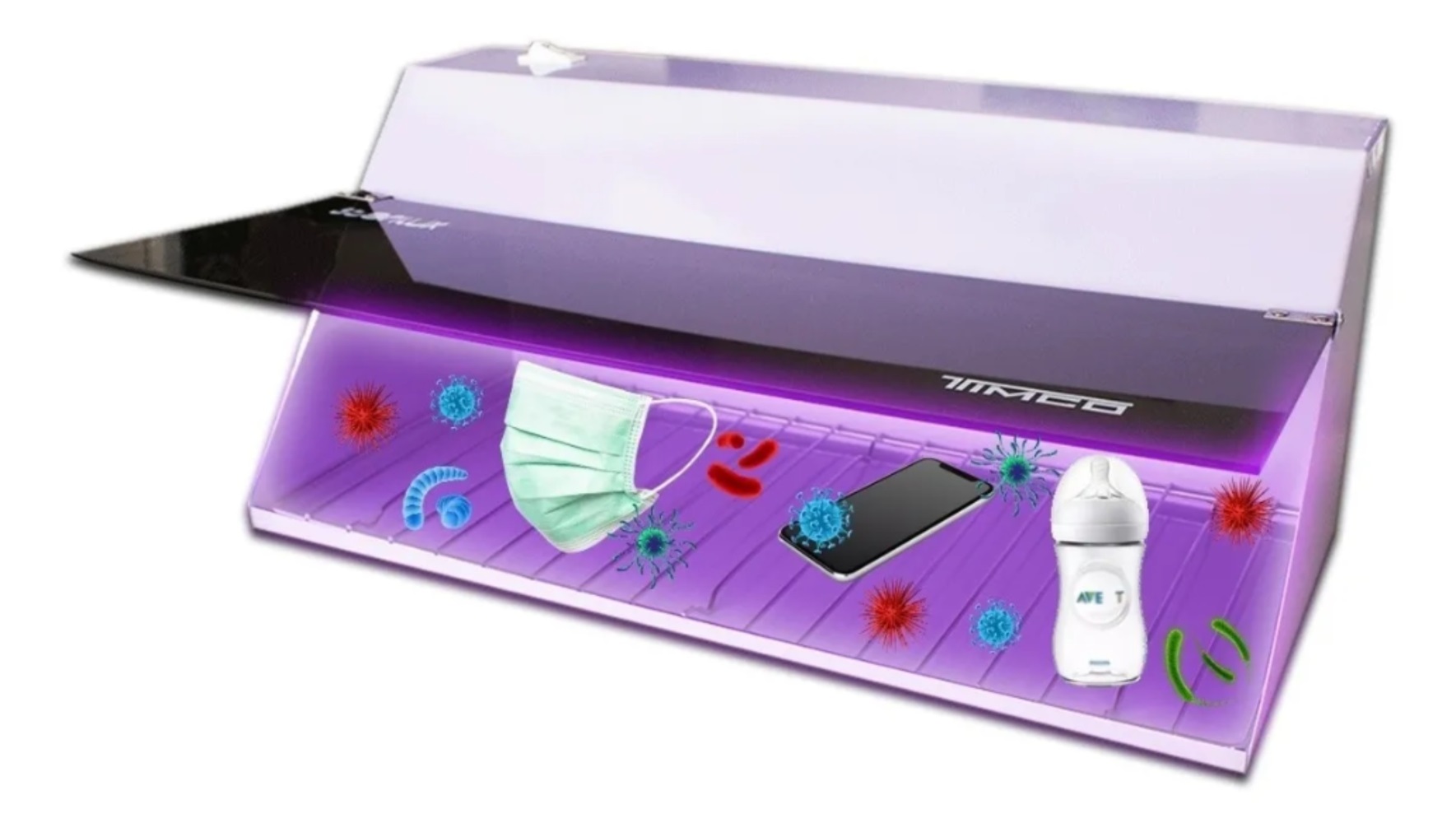 Foto 2 | Esterilizador de Rayos Uv Antibacterias Est Timco color Gris