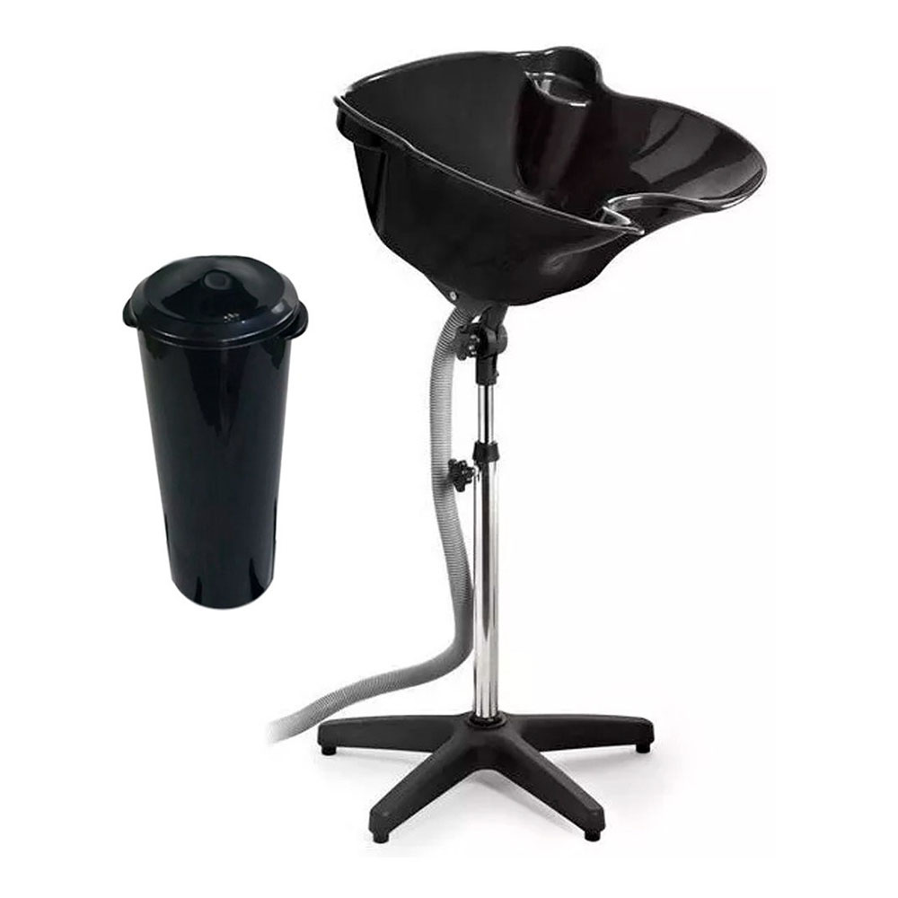 Foto 2 pulgar | Lavabo Portátil Cabezas Nanofort con Bote color Negro