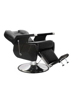 Foto 3 | Sillón Barberia Premium Vanlig Roma color Negro Hidráulico Reclinable
