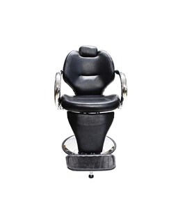 Foto 1 | Silla Barberia Vanlig Palermo color Negro Hidráulico Reclinable
