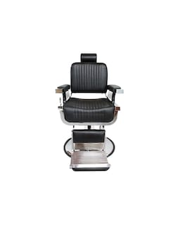 Foto 1 | Sillón para Barberia Clásico Vanling color Negro Hidráulico Reclinable