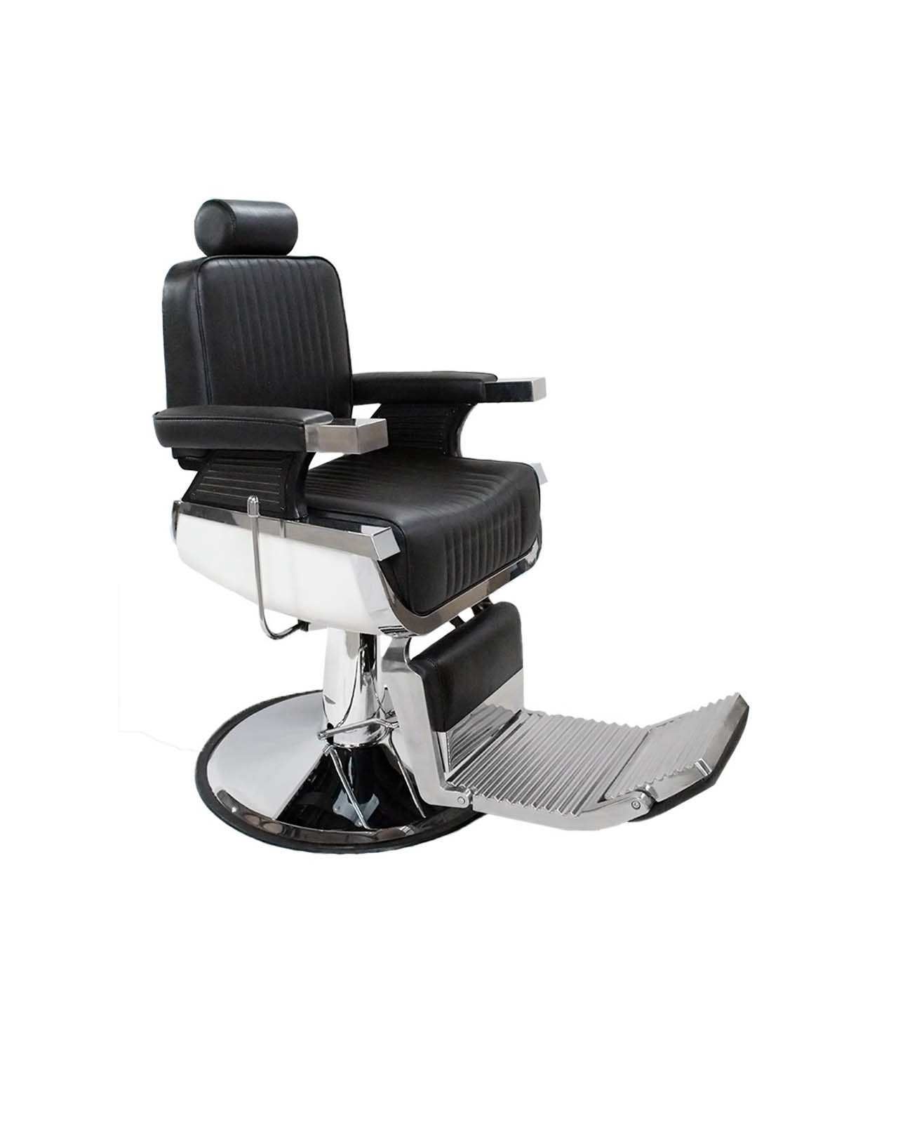 Foto 3 pulgar | Sillón para Barberia Clásico Vanling color Negro Hidráulico Reclinable