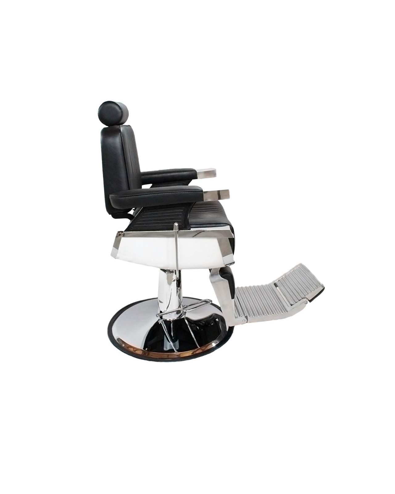Foto 4 pulgar | Sillón para Barberia Clásico Vanling color Negro Hidráulico Reclinable