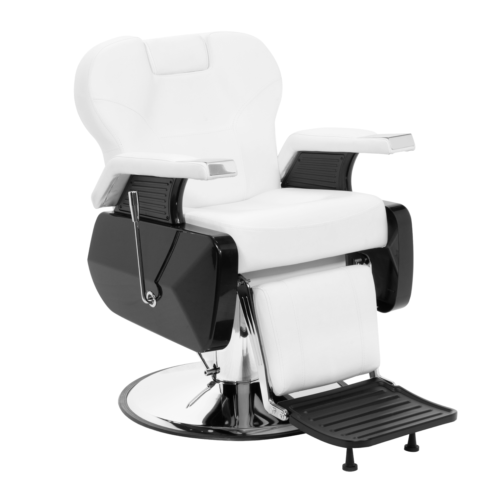 Foto 2 pulgar | Silla para Barberia Onof BC-001 color Blanco