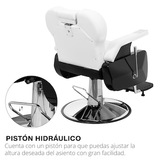Foto 3 | Silla para Barberia Onof BC-001 color Blanco