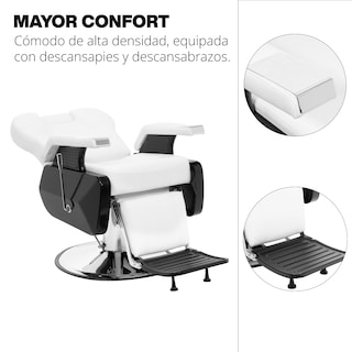 Foto 5 | Silla para Barberia Onof BC-001 color Blanco