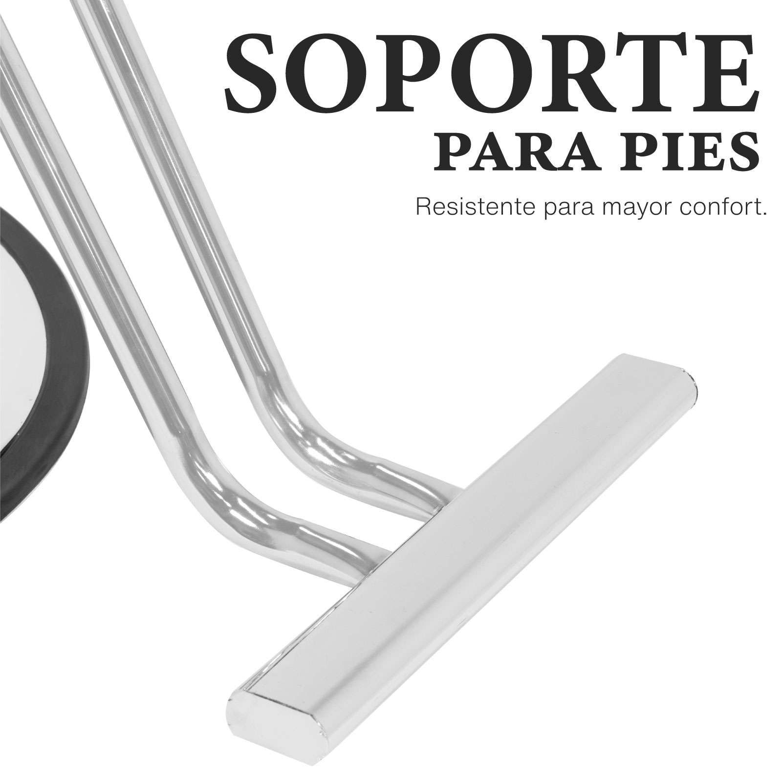 Foto 6 pulgar | Silla de Barbero Hidráulica Onof 075CUAD color Negro