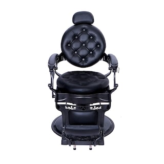 Foto 1 | Sillón Vintage de Barbería Vanlig Bergamo Hongzi color Negro