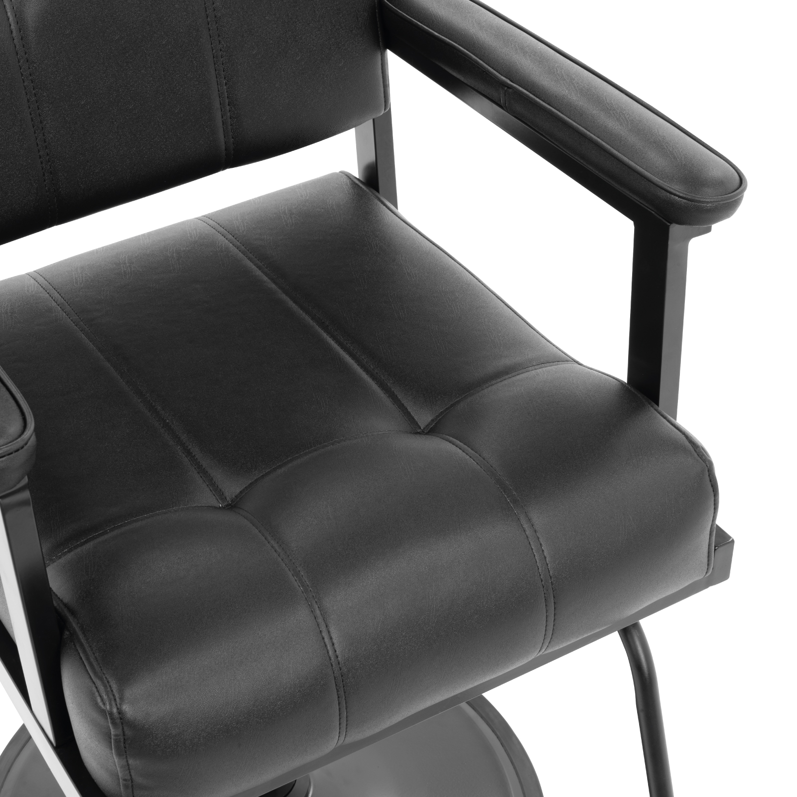 Foto 8 pulgar | Silla para Barberia Altura Ajustable color Negro