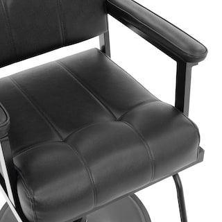 Foto 7 | Silla para Barberia Altura Ajustable color Negro