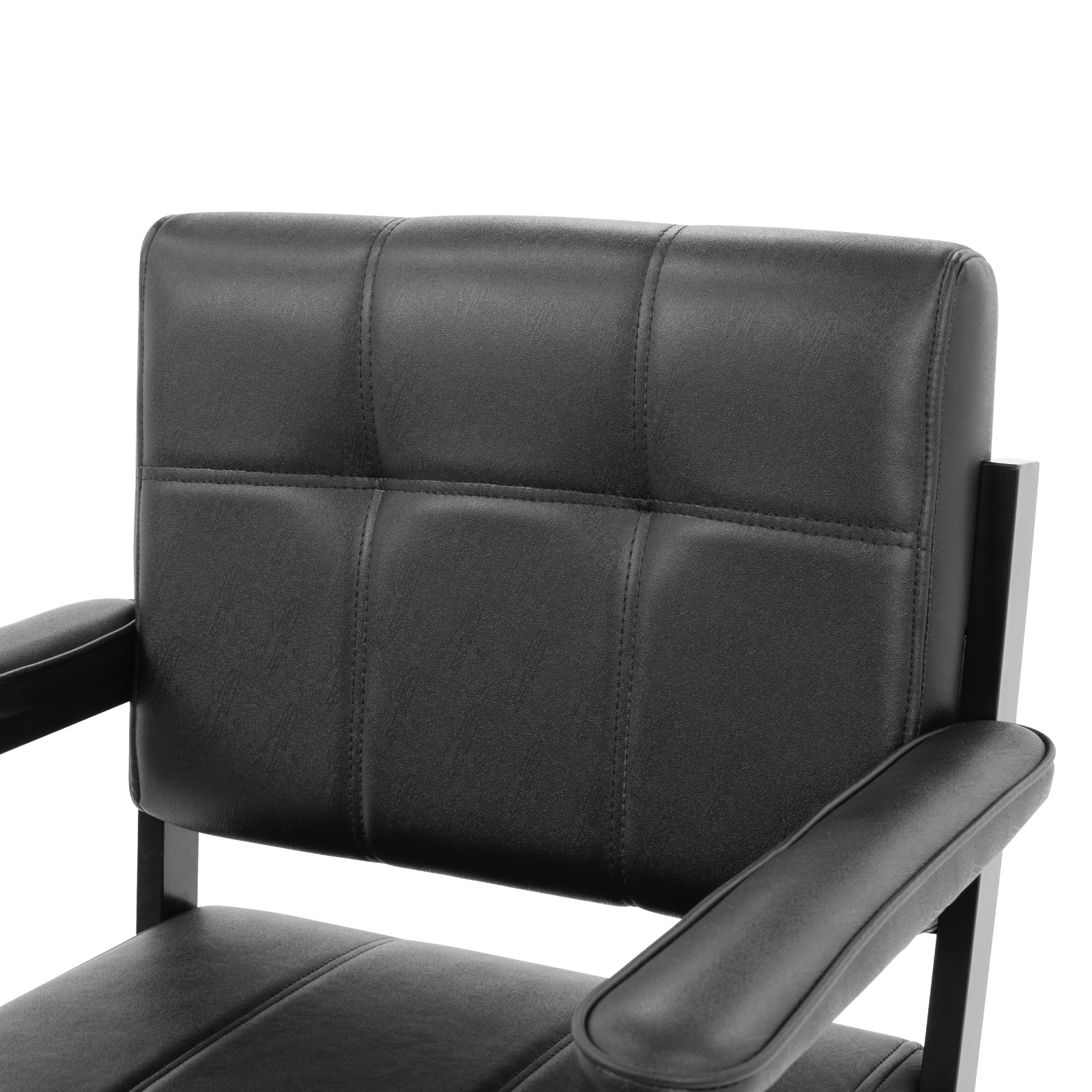 Foto 9 pulgar | Silla para Barberia Altura Ajustable color Negro