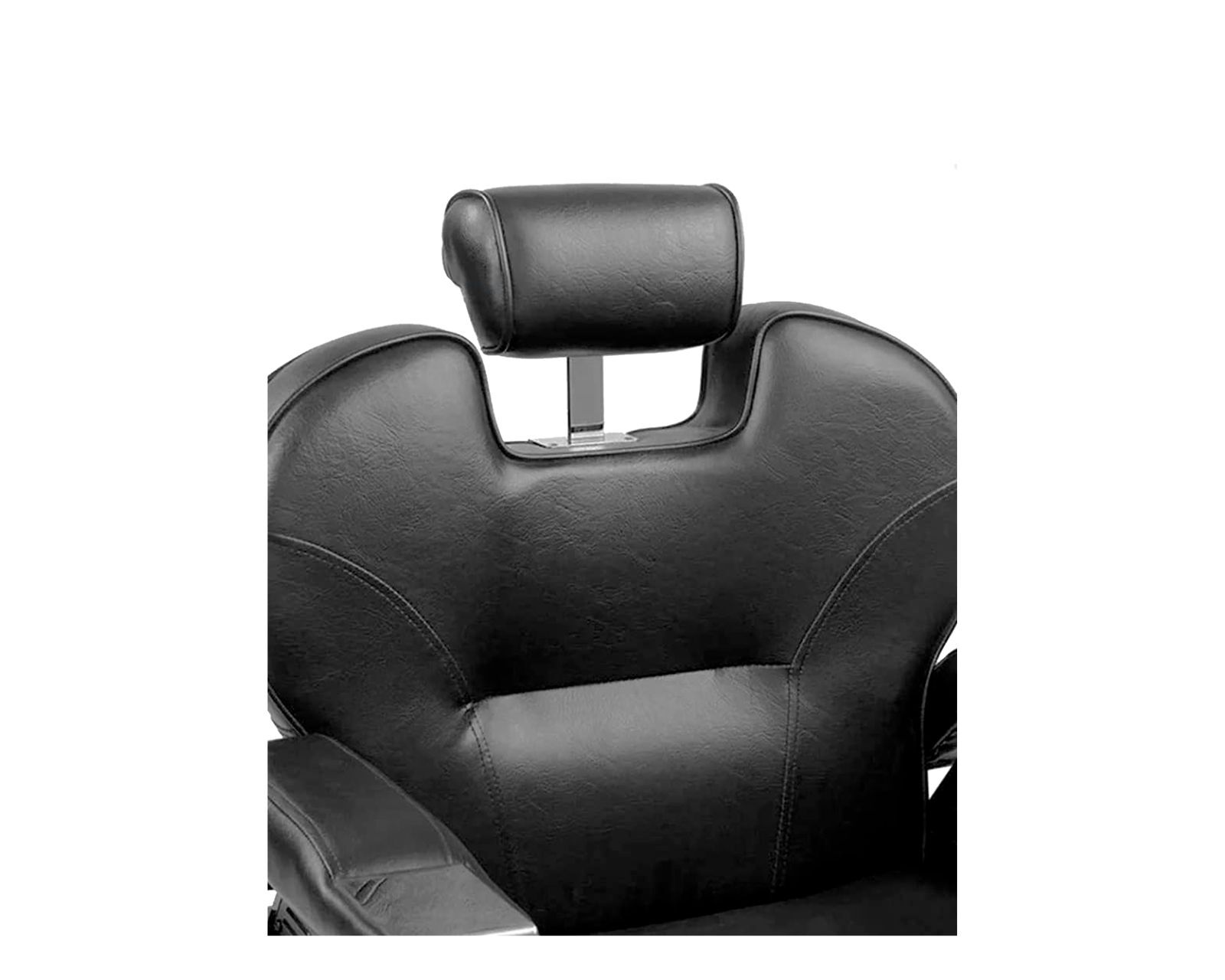 Foto 5 pulgar | Silla de Barbero Bluelander Cuero Sintético Reforzado con Ajuste de Altura