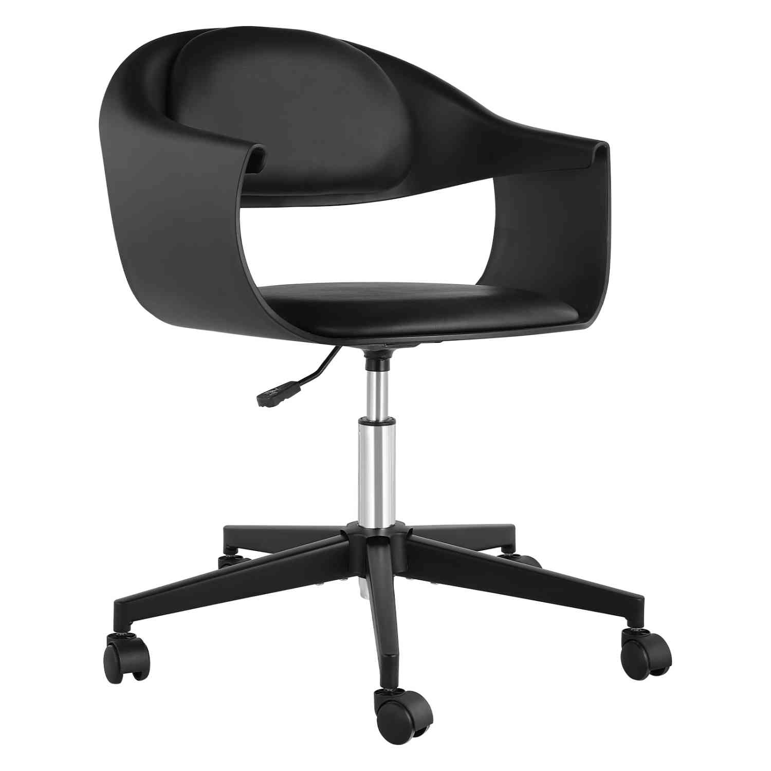 Foto 2 pulgar | Silla Giratoria para Estética 5 Llantas Negra