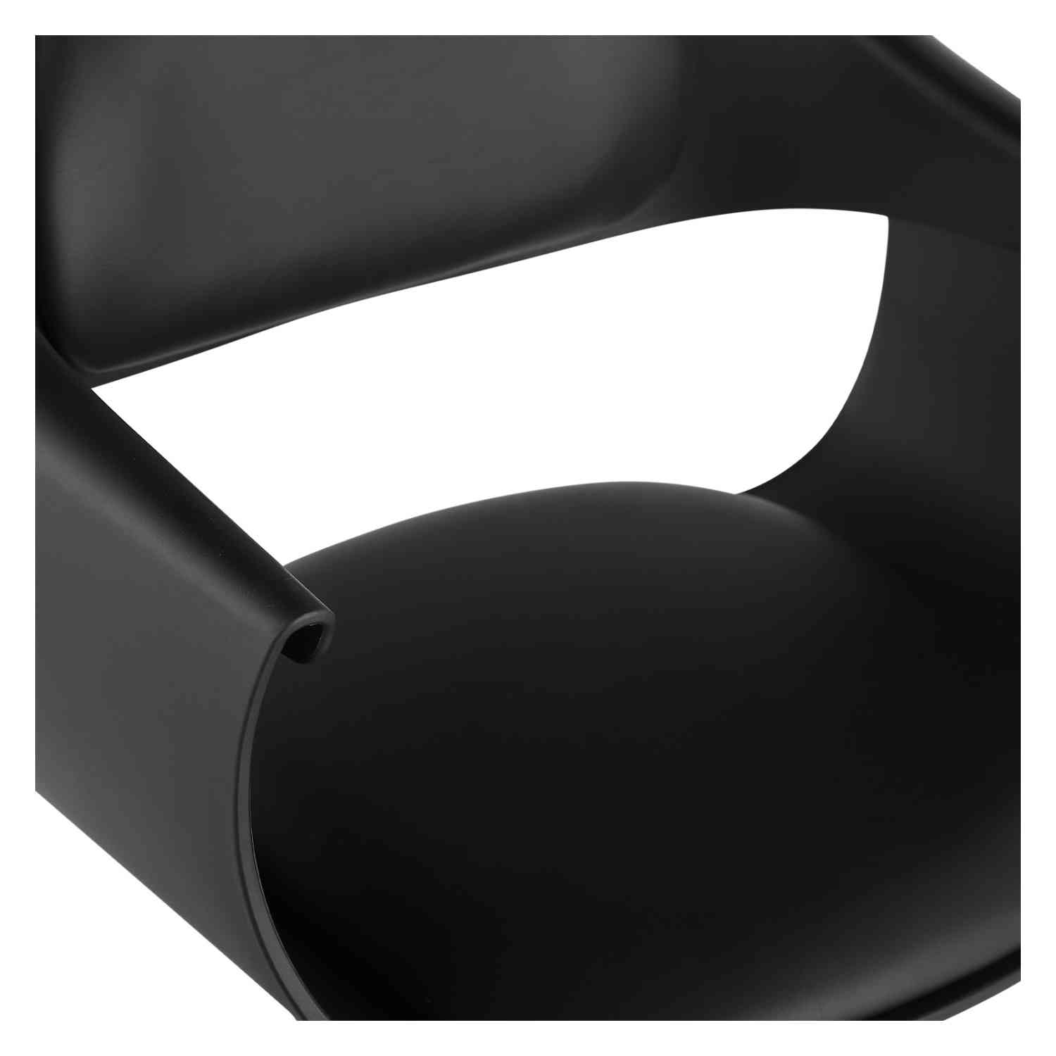 Foto 4 pulgar | Silla Giratoria para Estética 5 Llantas Negra