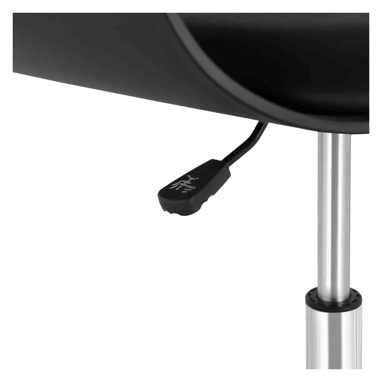 Foto 5 pulgar | Silla Giratoria para Estética 5 Llantas Negra