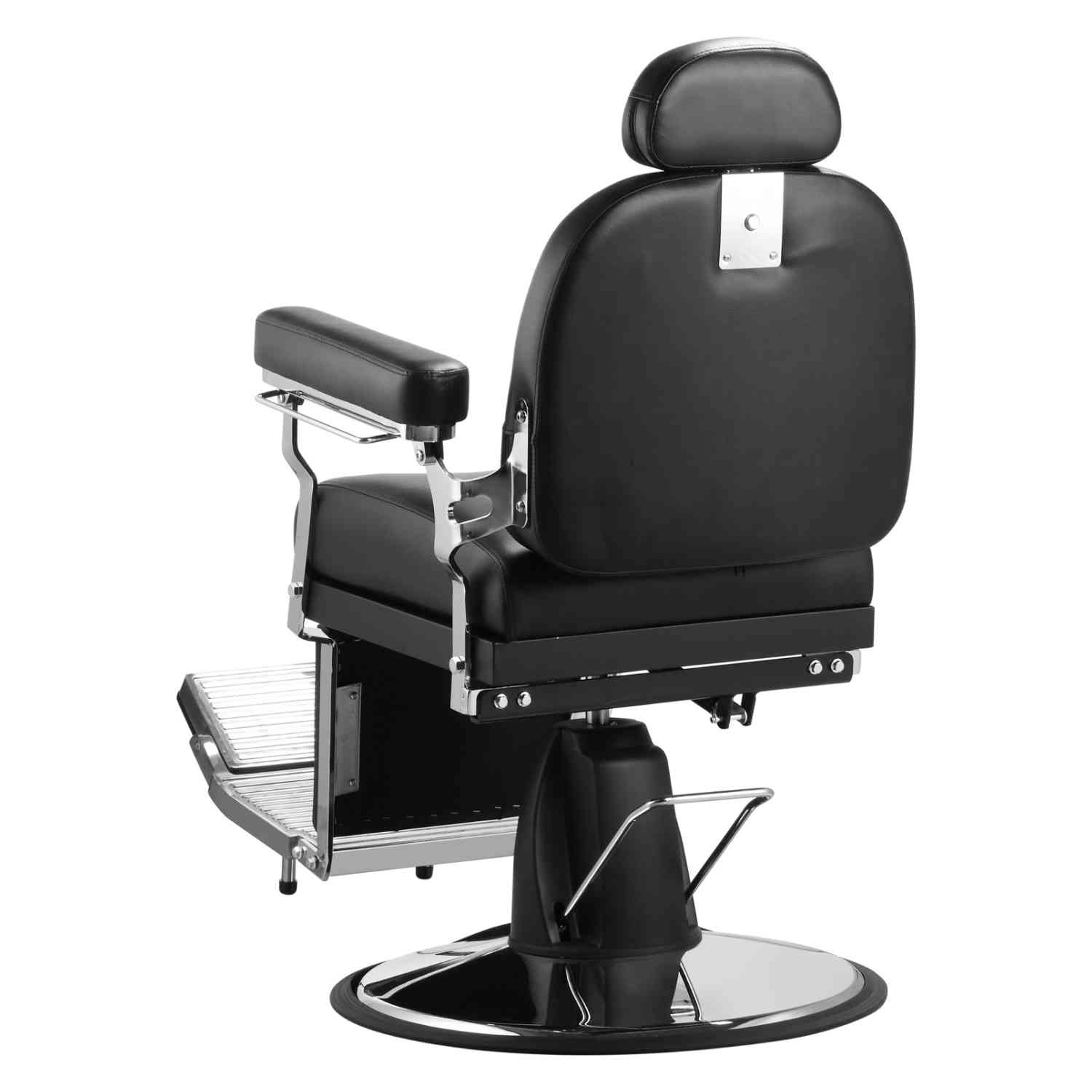 Foto 4 pulgar | Sillón Neumática para Barberia Respaldo Ajustable Negro