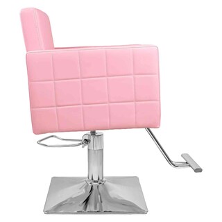 Foto 3 | Silla de Barbero Nanofort color Rosa Ajustable
