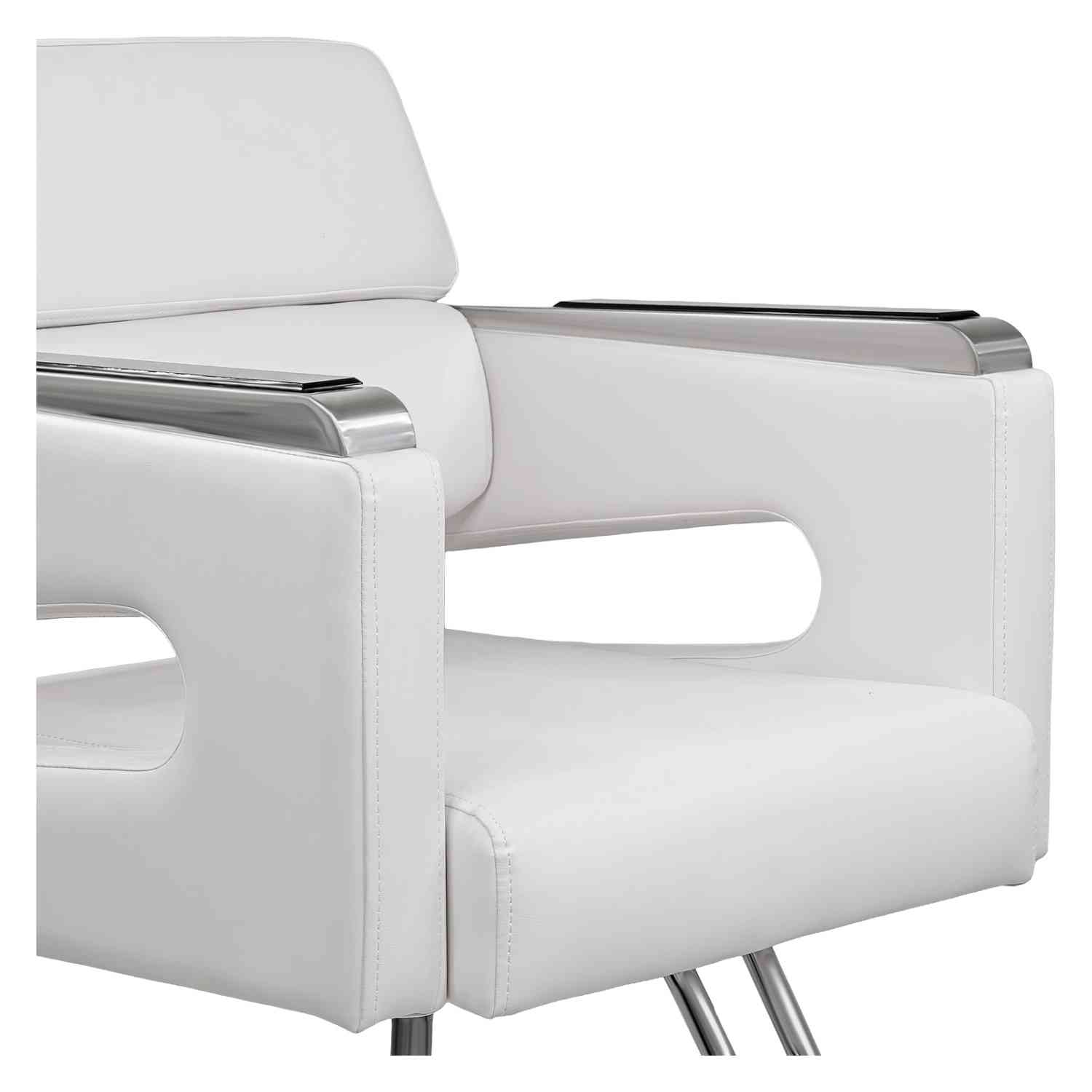 Foto 5 | Silla Hidráulica para Estática Nanofort Blanca