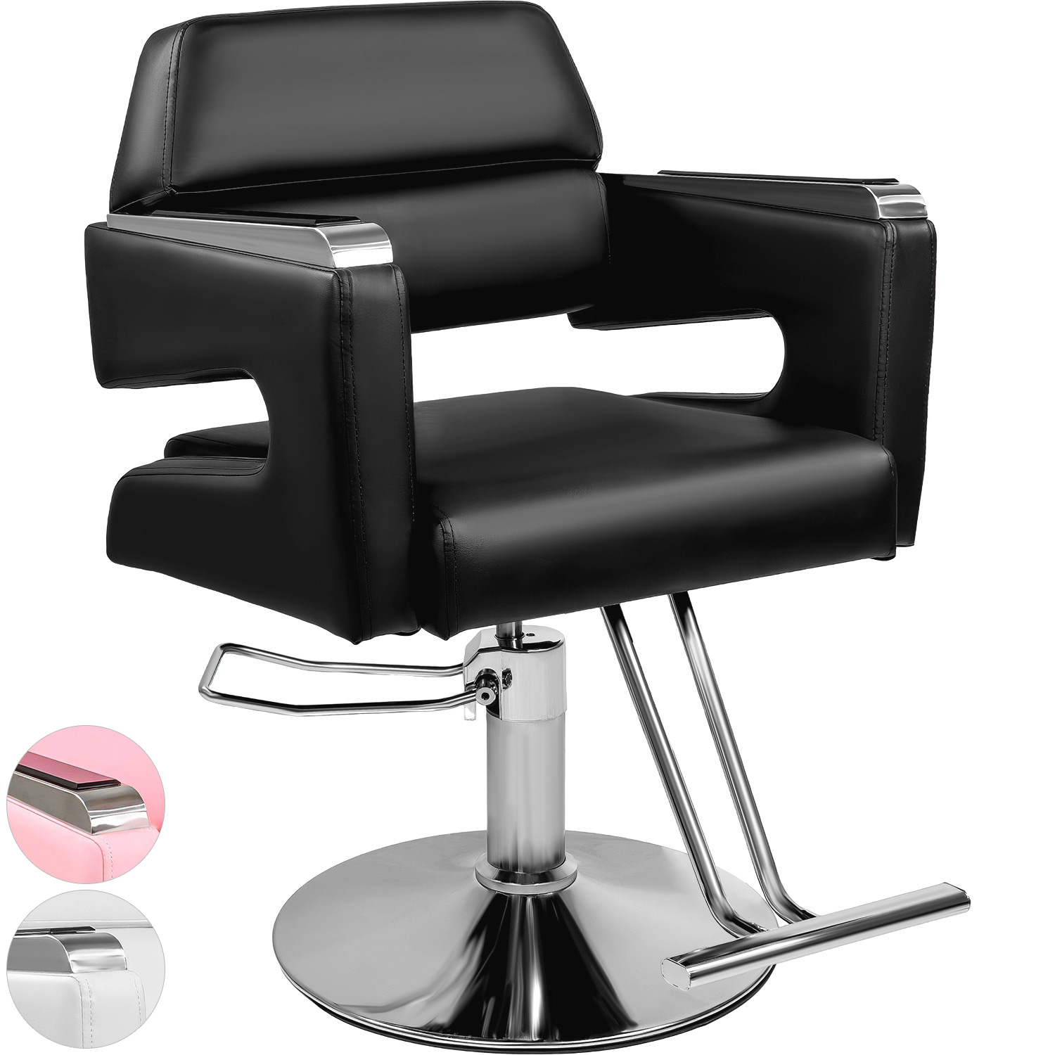 Foto 7 pulgar | Silla Estética Nanofort Ajustable Negra